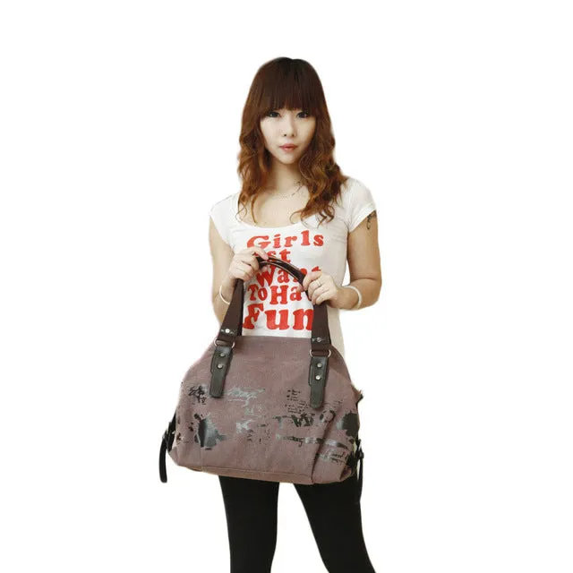 Women's Bag High Quality Canvas Handbag