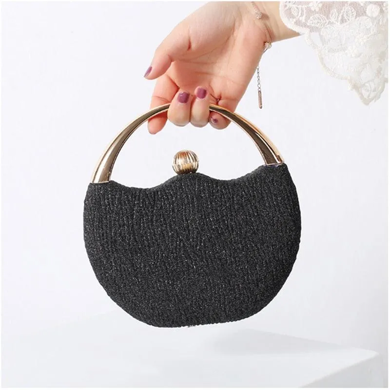 Women's Wedding Clutch Evening Bag Small Female Handbag Luxury Wedding Bridal Purse Chain Party Shoulder Bag ZD1558