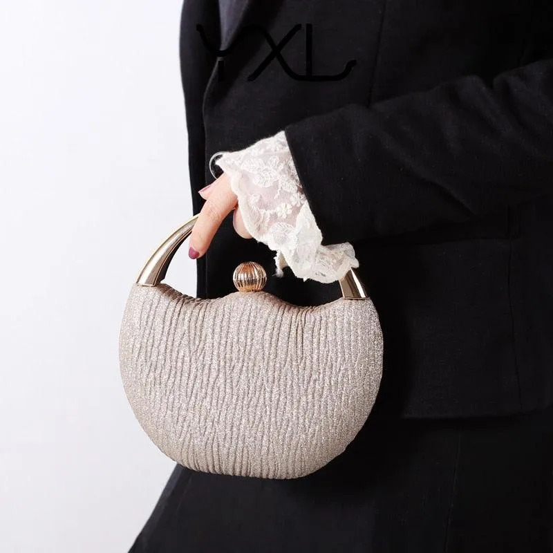 Women's Wedding Clutch Evening Bag Small Female Handbag Luxury Wedding Bridal Purse Chain Party Shoulder Bag ZD1558